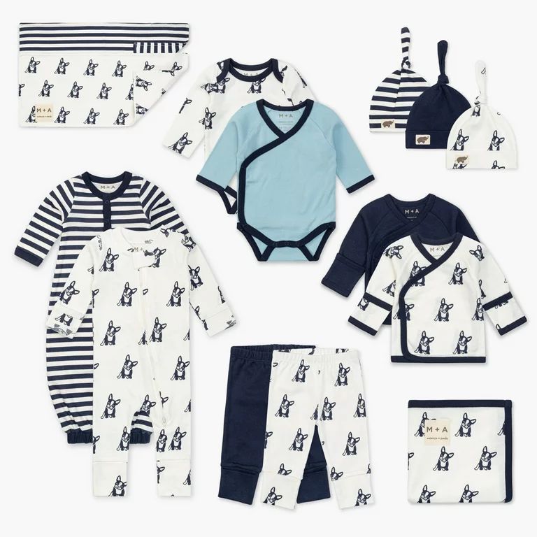 M+A by Monica + Andy Baby Shower Gift Set, 14-piece, Preemie-3 Months | Walmart (US)