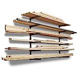 Bora Portamate Wood Organizer and Lumber Storage Metal Rack with 6-Level Wall Mount – Indoor and Out | Amazon (US)