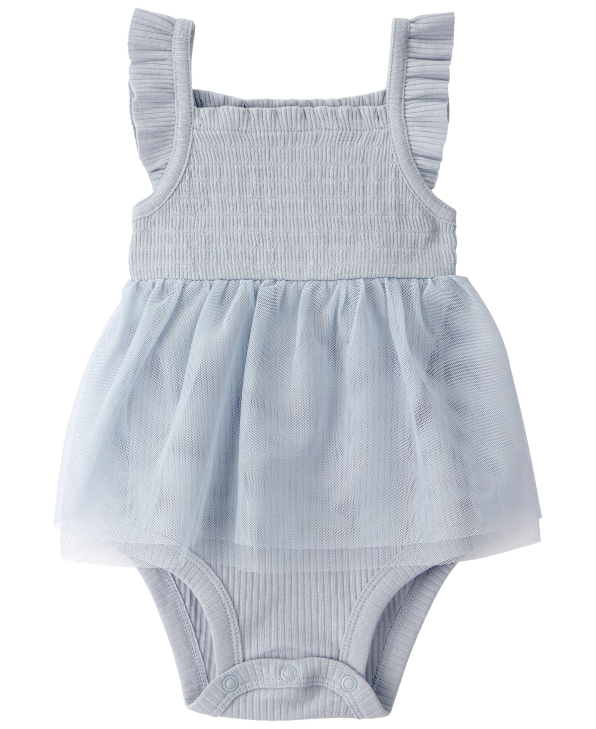 Carter's Baby Girls' Sleeveless Tutu Romper - Blue | Macy's