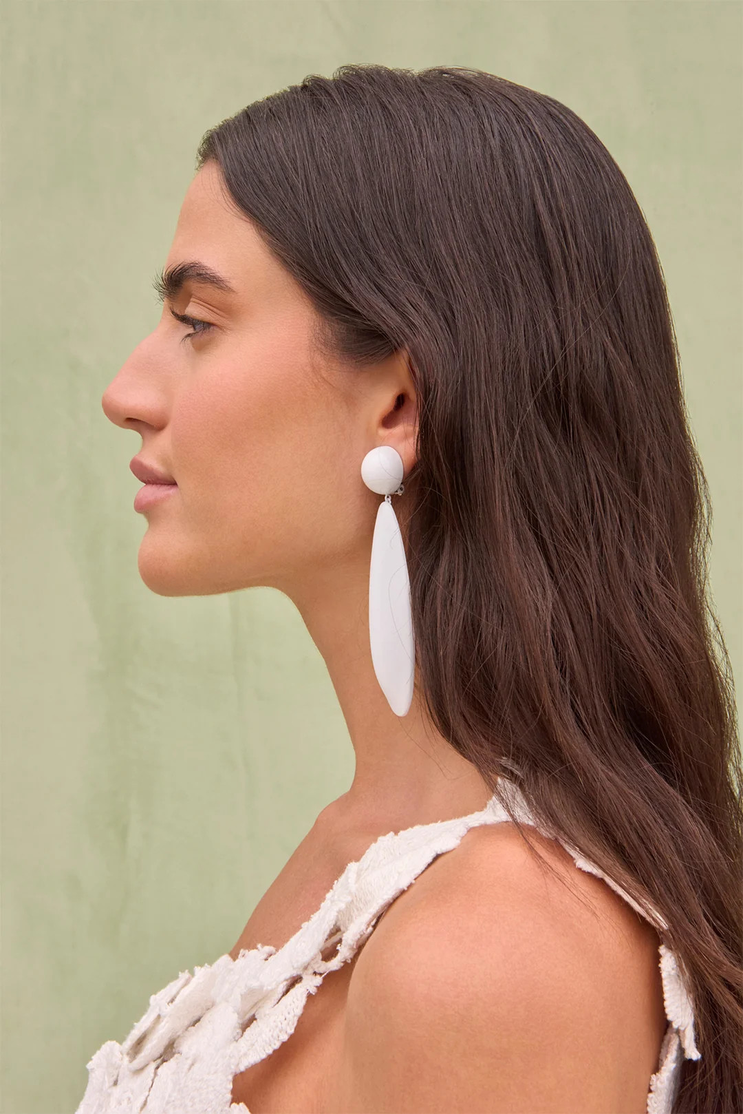 FIORE EARRING - WHITE | Cult Gaia - US