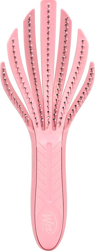 Wet Brush Go Green Curl Detangler Hair Brush - Pale Pink Ultra-Soft IntelliFlex Detangling Bristl... | Amazon (US)