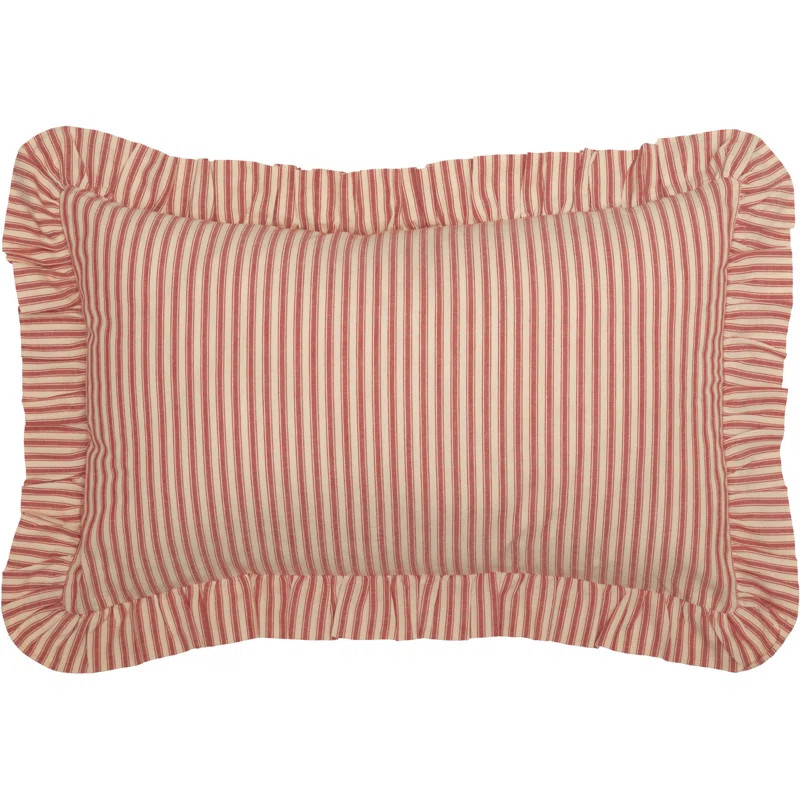 Surikova Ruffled Cotton Throw Pillow | Wayfair North America