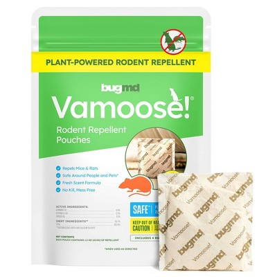 BugMD 4pc Vamoose Rodent Repellent Pouches | Target