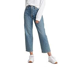 Levi's Women's Ribcage Straight Ankle Jeans | Amazon (US)