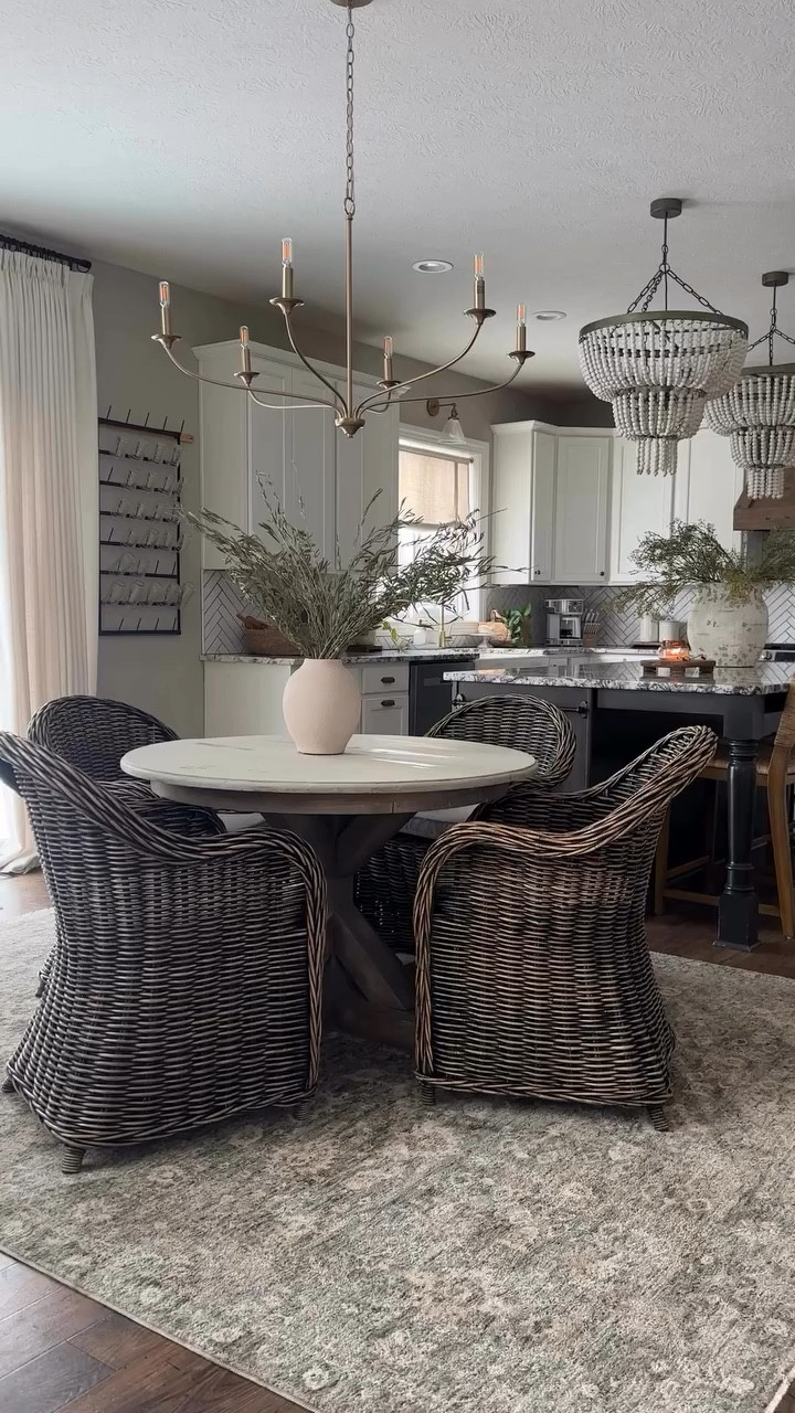 I’m still here 👋🏼👋🏼 took a much needed break to enjoy holidays and my kids. After taking down my Christmas decor I deep cleaned and did some rearranging. These @americanhomefurn @safavieh chairs have me so excited to refresh my home! They are absolutely beautiful and so cozy!! They have the texture and wow factor I was looking for 🤍Let me know what you think! #ad

For details on these chairs comment SHOP! you may use affiliate code FIVEACRESONBROOK 

#safavieh #frenchcountry #kitcheninspo #rusticelegant #wickerchair #frenchcottage #frenchcountrystyle #interiors

#LTKHome #LTKWatchNow