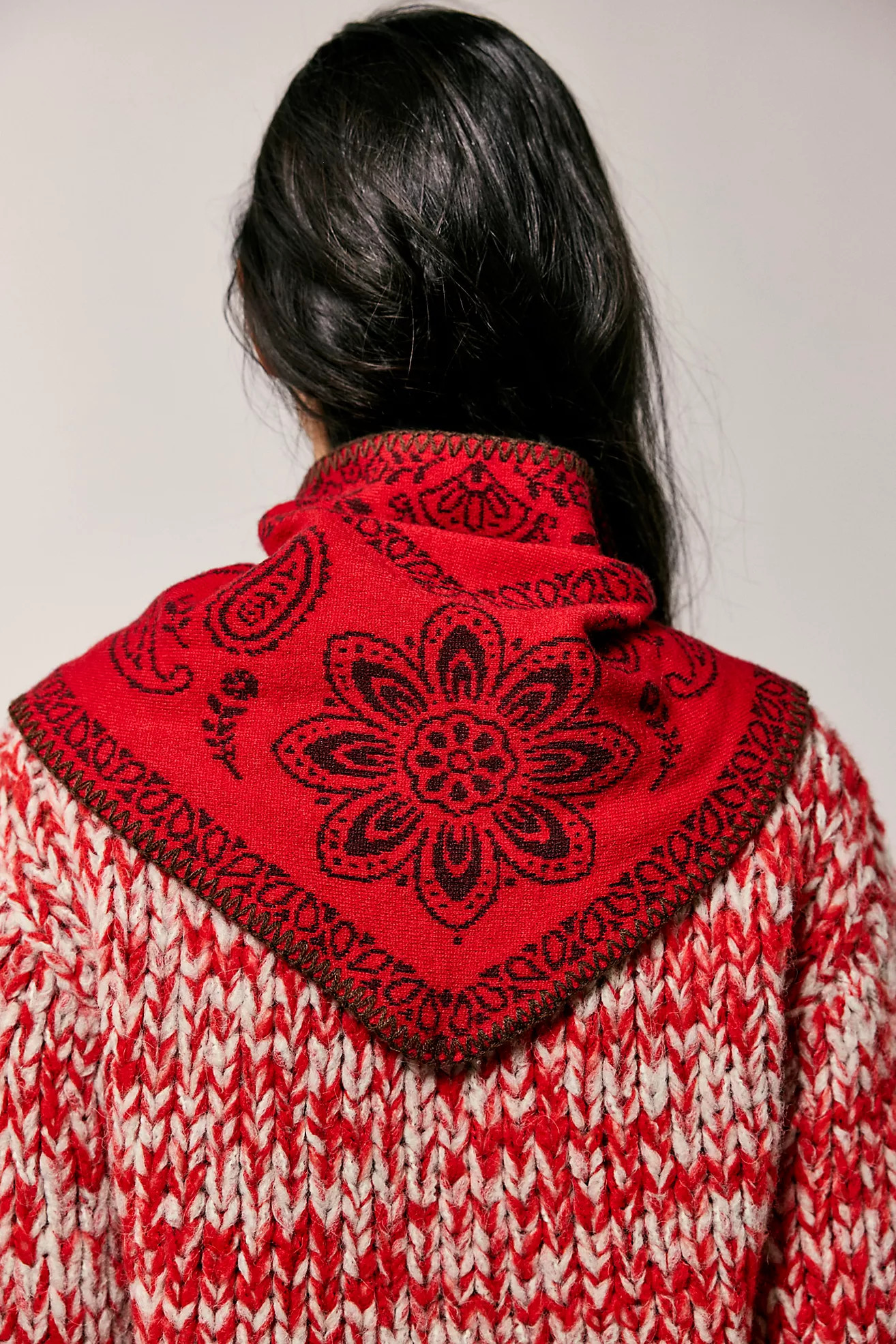 Carmen Knitted Triangle Bandana | Free People (Global - UK&FR Excluded)