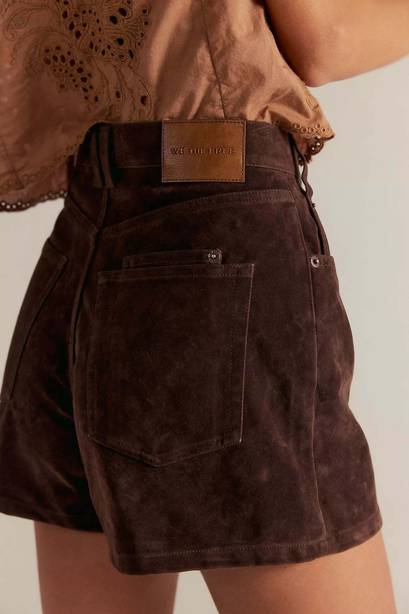 We The Free Tippi Vegan Suede Shorts | Free People (Global - UK&FR Excluded)