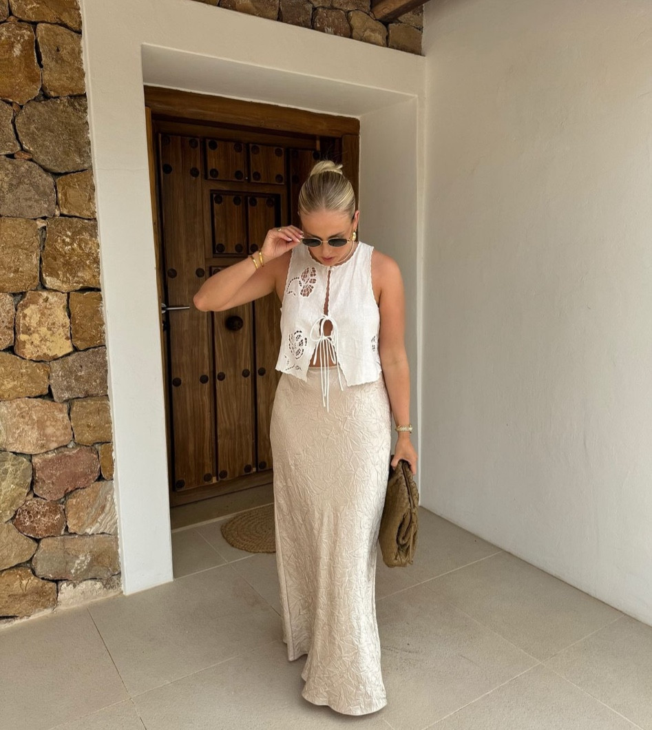 Holiday Outfit Inspiration! 

Summer Style, Summer Outfit Inspiration, Holiday Inspiration, Holiday Outfit, Satin Skirt, Linen Detail Top, Mango, ASOS 

#LTKeurope #LTKuk #LTKsummer