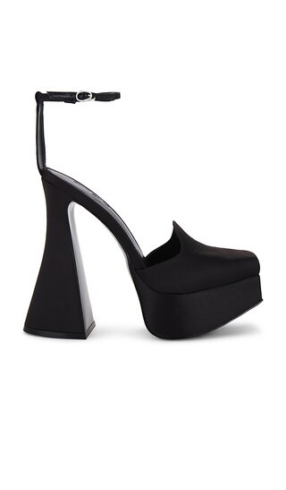 Laina Platform in Black | Revolve Clothing (Global)