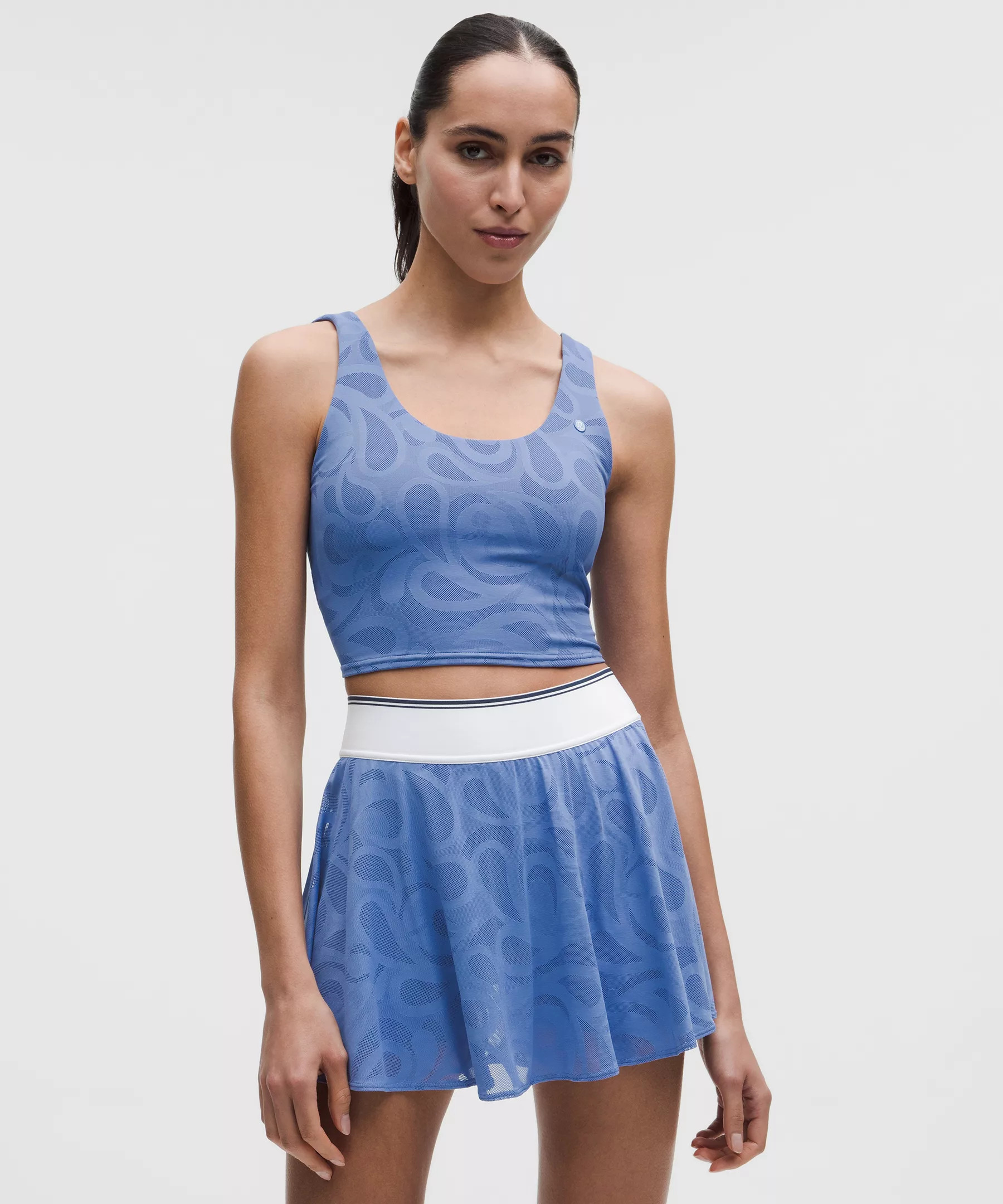 Paisley-Mesh Tennis Tank Top | Lululemon (US)