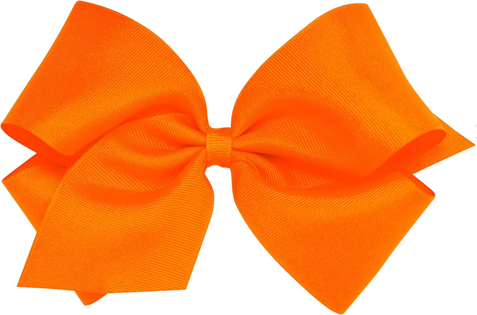 Girls' Classic Grosgrain Hair Bow on a WeeStay Clip with Plain Wrap, Multiple Color and Size Options | Amazon (US)