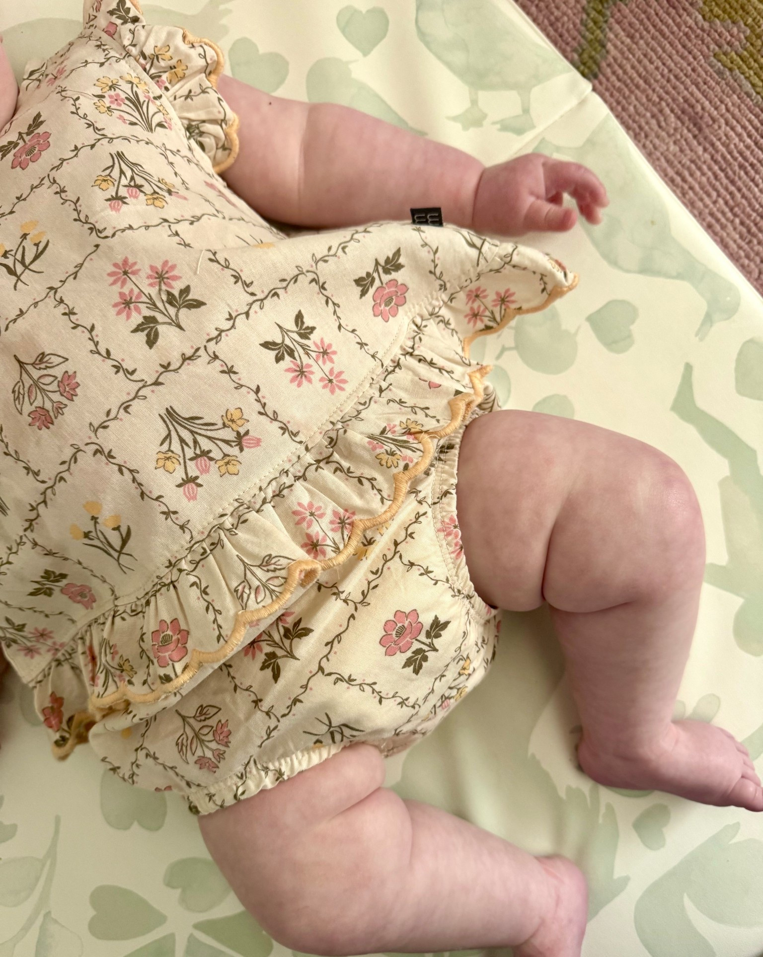 The cutest $15 spring set for baby girl! Runs TTS. Matching set. Baby girl clothes. $15 set. Walmart find. 

#LTKSeasonal #LTKBaby