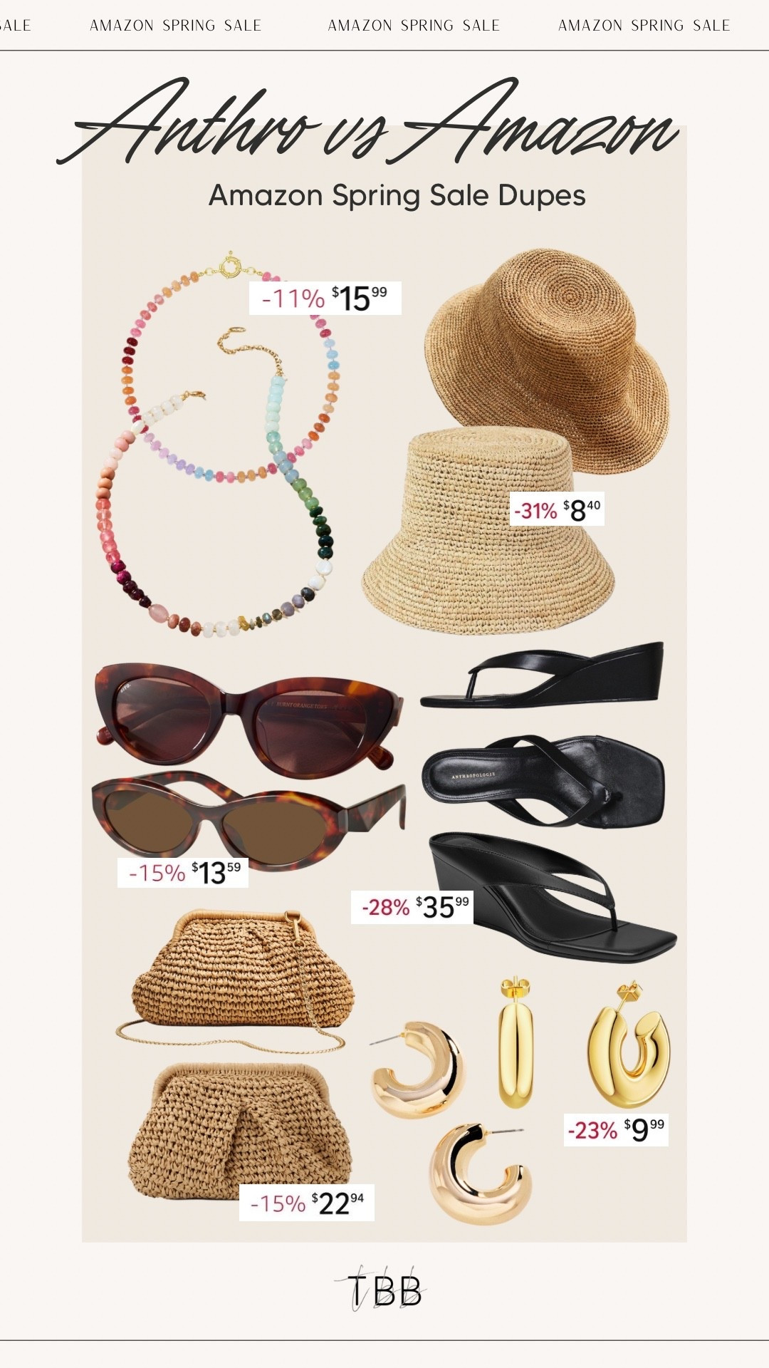 Amazon has so many good Anthropologie dupes on sale! Linked my favorite accessories! 

#LTKSeasonal #LTKSaleAlert #LTKTravel