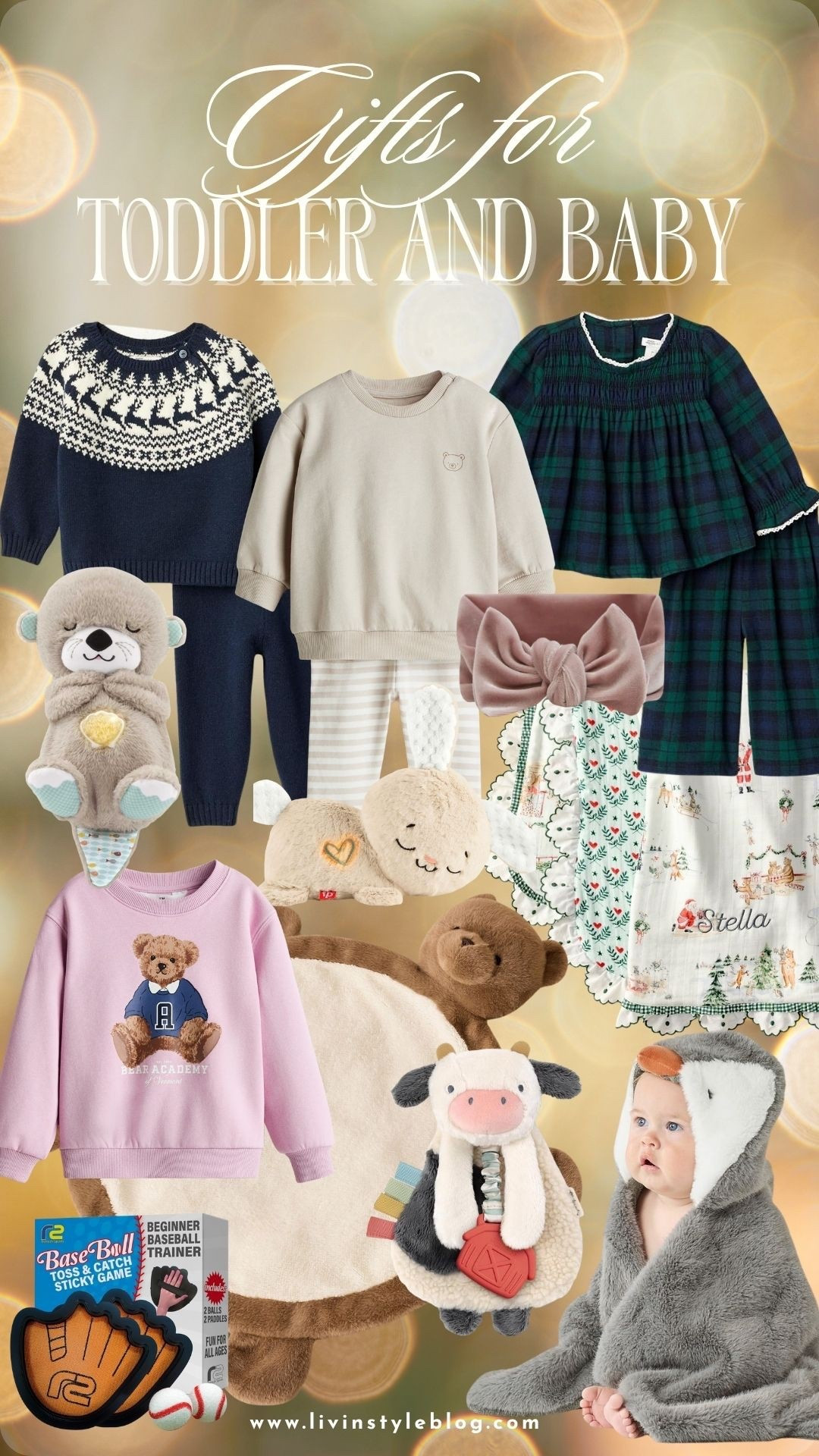 Holiday Gift Guide for Babies and Toddlers!! Toys, outfits, blankets, accessories and more! 

#LTKStyleTip #LTKHoliday #LTKSeasonal
