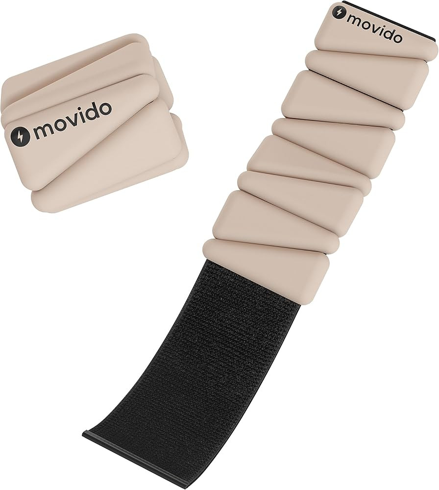 Movido Wrist and Ankle Weights | 1 lb each (2 per set) | Adjustable Workout Weights for Women and... | Amazon (US)