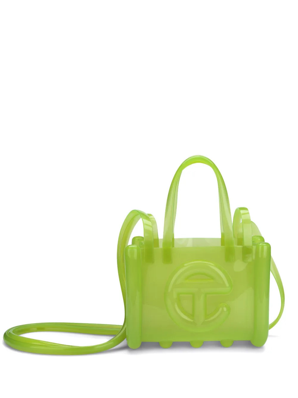 Melissa x Telfar medium Jelly tote bag - Green | Farfetch Global