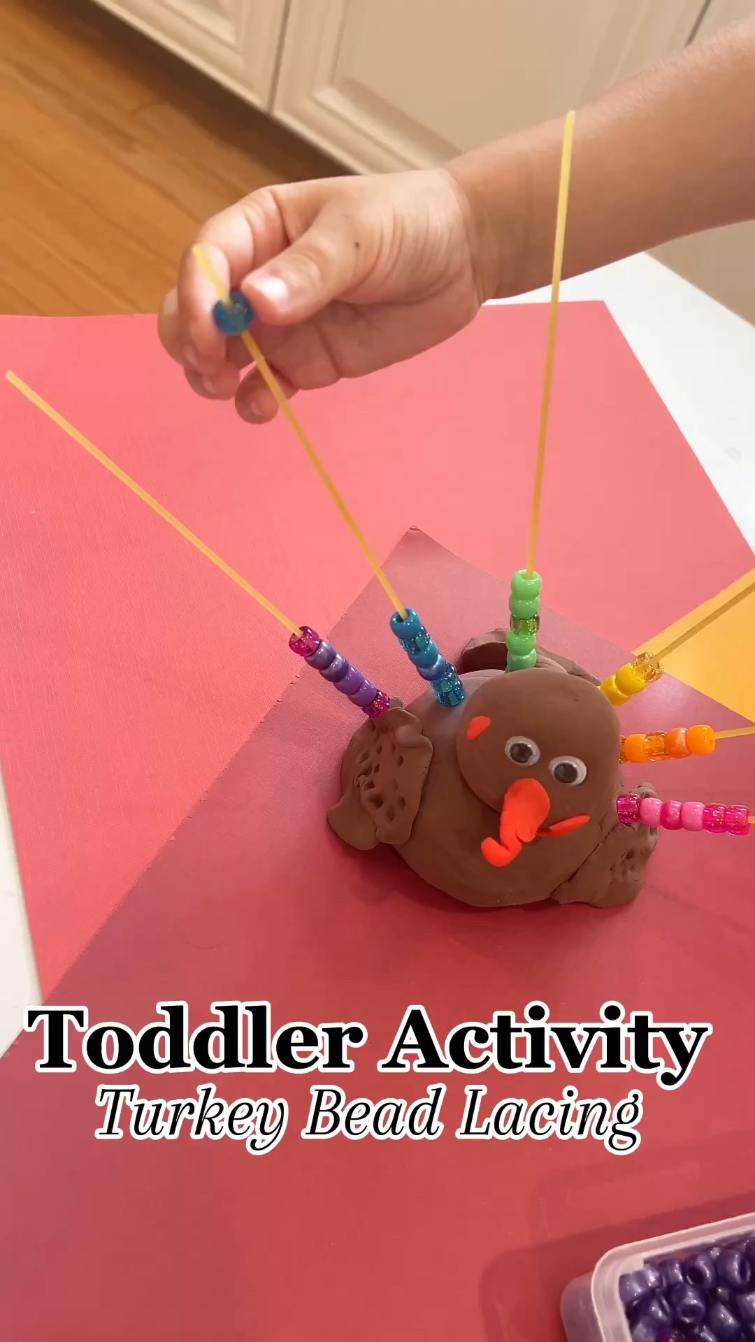 🦃 Fine Motor Fun

Comment LINK and I’ll DM you everything I used for this easy toddler activity! 💌

✨ Perfect for:
• Building fine motor skills 🖐️
• Practicing color sorting 🌈
• Encouraging focus and coordination 🎯
• A quick, low-prep Thanksgiving craft 🦃

Simple setup + big learning = happy toddler and mama! 💛

#LTKKids #LTKSeasonal #LTKFamily