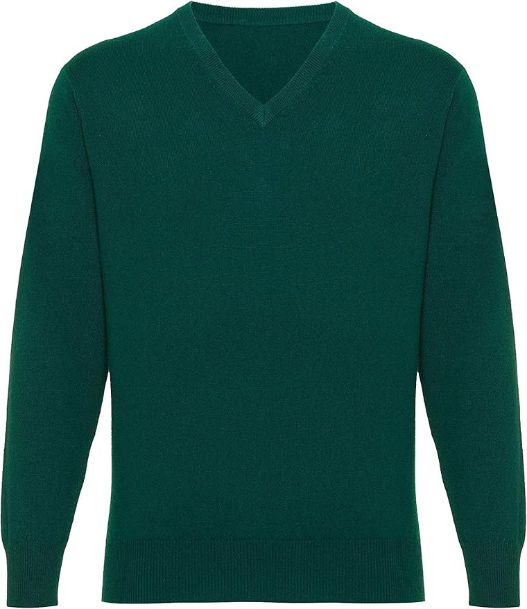 Lona Scott Men's Cashmere V Neck Sweater | Amazon (US)