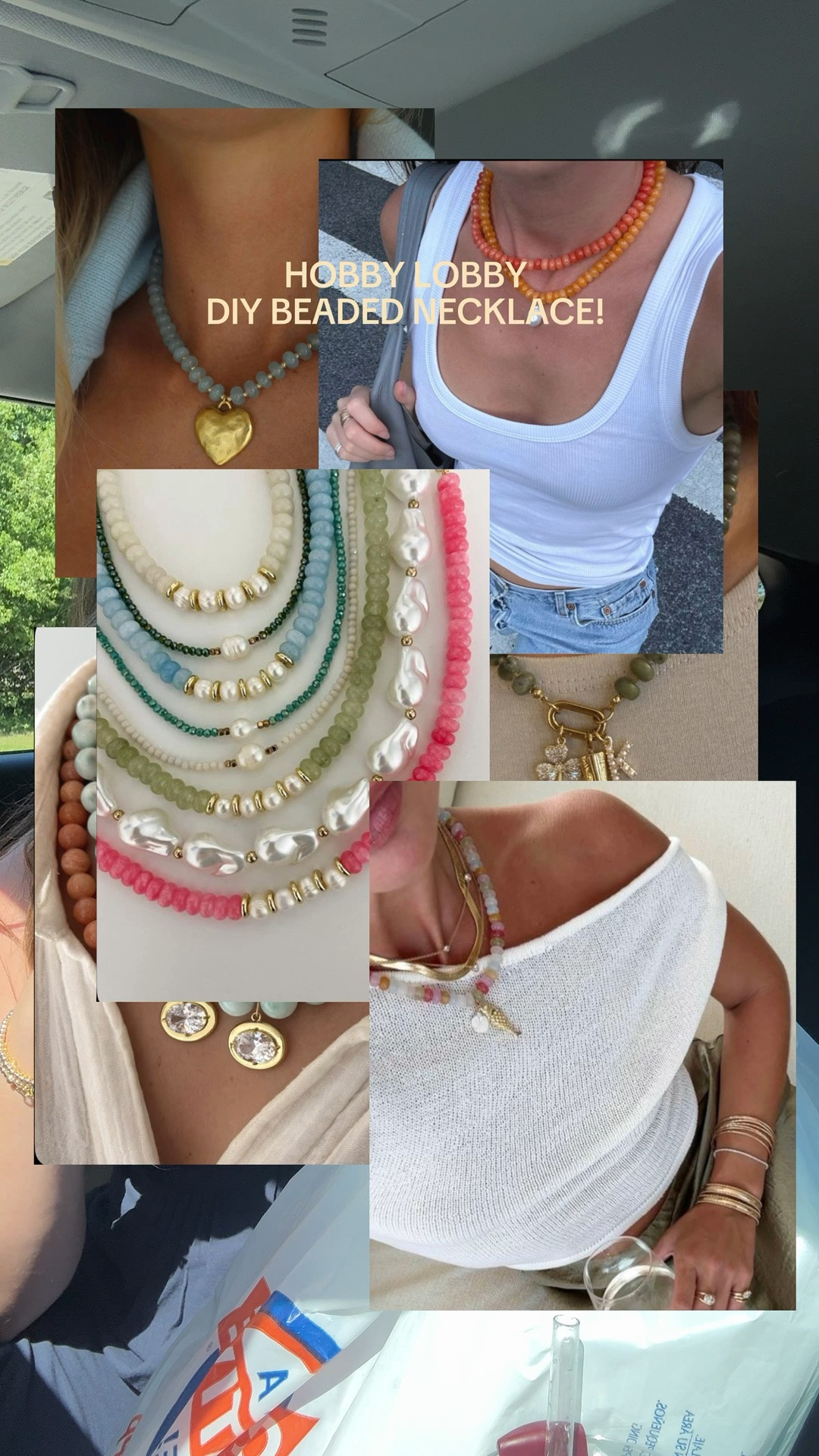 New hobby: beading! ♥️✨ got almost everything from hobby lobby but I linked similar from Micheal’s 

Beaded jewelry 
Beading 
Beaded necklace 
New hobby 
Jewelry making