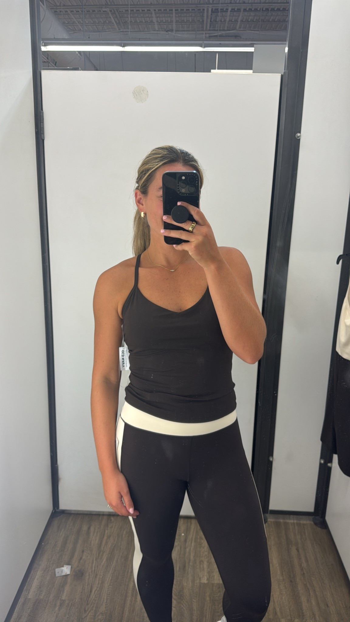 Brown tank short sleeve! 

#LTKActive #LTKStyleTip #LTKFindsUnder50