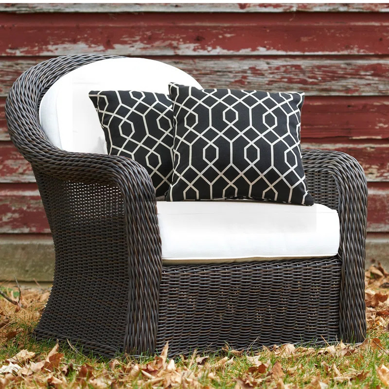 Cross Hexagonal Outdoor Throw Pillow (Set of 2) | Wayfair North America
