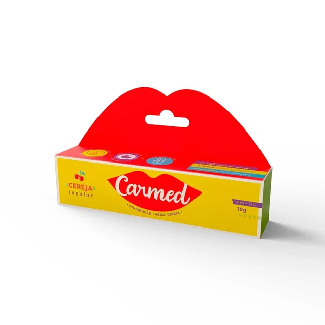 Protetor Labial Carmed Cereja Incolor com 10g | Drogasil (BR)