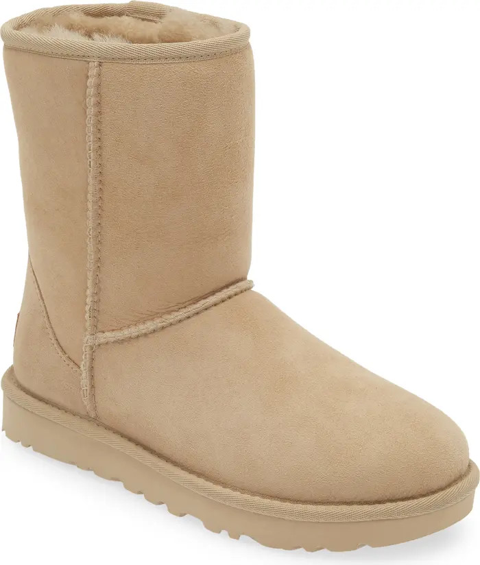 Classic II Genuine Shearling Lined Short Boot (Women) | Nordstrom