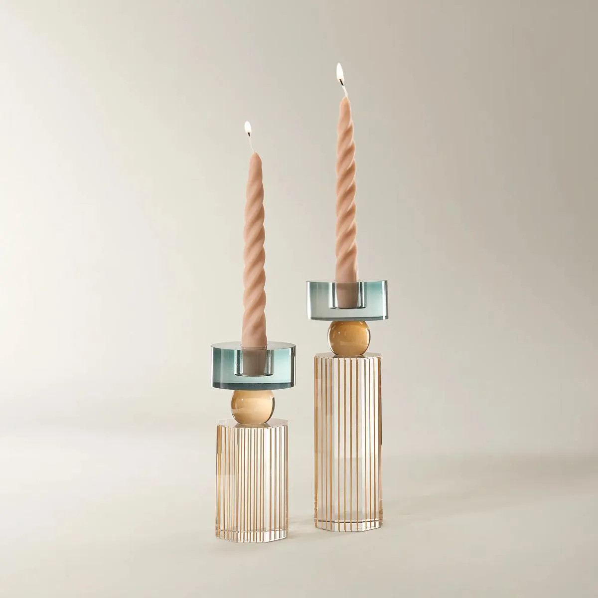 Cora Crystal Taper Holder | Z Gallerie