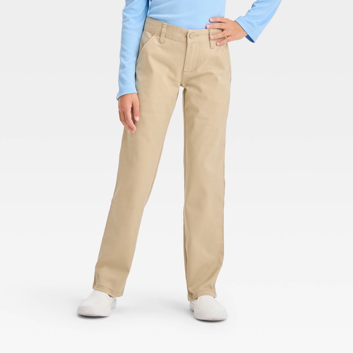 Girls' Straight Fit Pants - Cat & Jack™ | Target