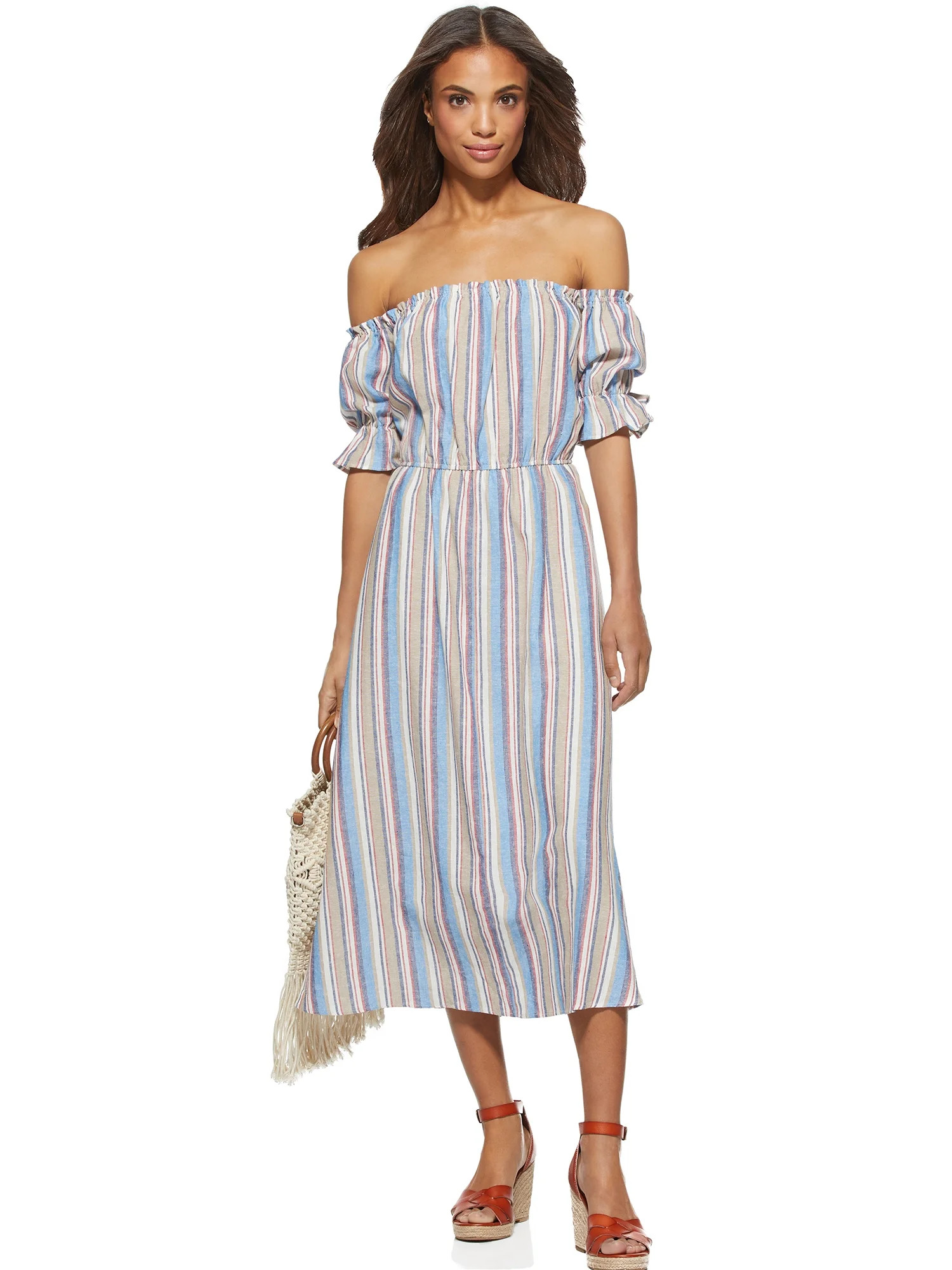 Scoop Women’s Off The Shoulder Dress | Walmart (US)