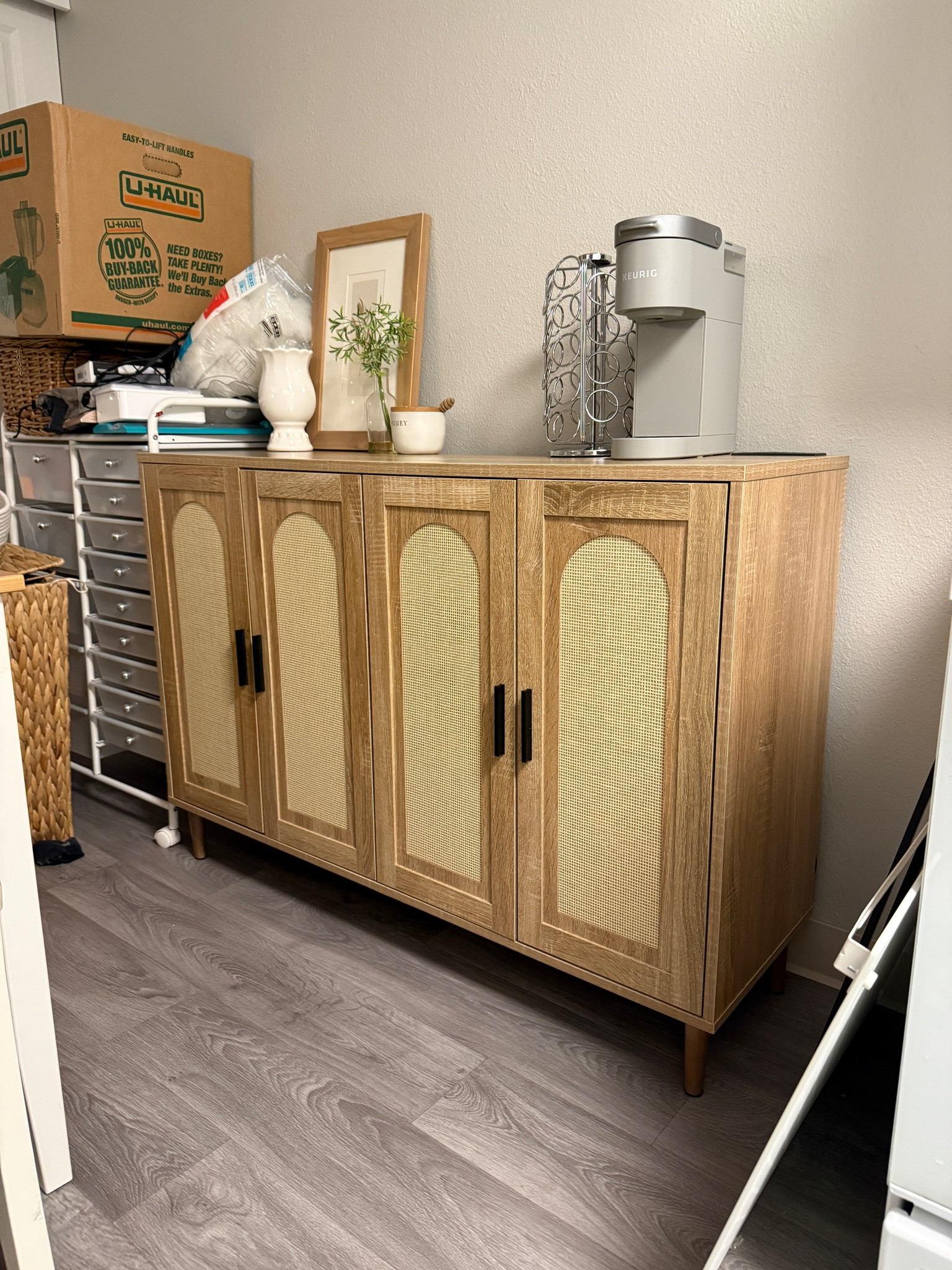 Cute lil buffet cabinet for extra kitchen storage. Currently out of stock but I linked similar ones!

#LTKHome #LTKFamily