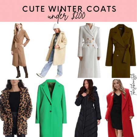 Here are some fab coats under $200 for every day of the week.

#LTKSeasonal #LTKFind #LTKworkwear