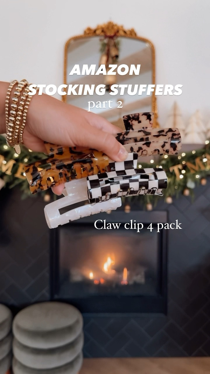 Amazon stocking stuffers for her! 
Stocking stuffers
Gift guide
Amazon gifts
Claw clips


#LTKsalealert #LTKfindsunder50 #LTKGiftGuide