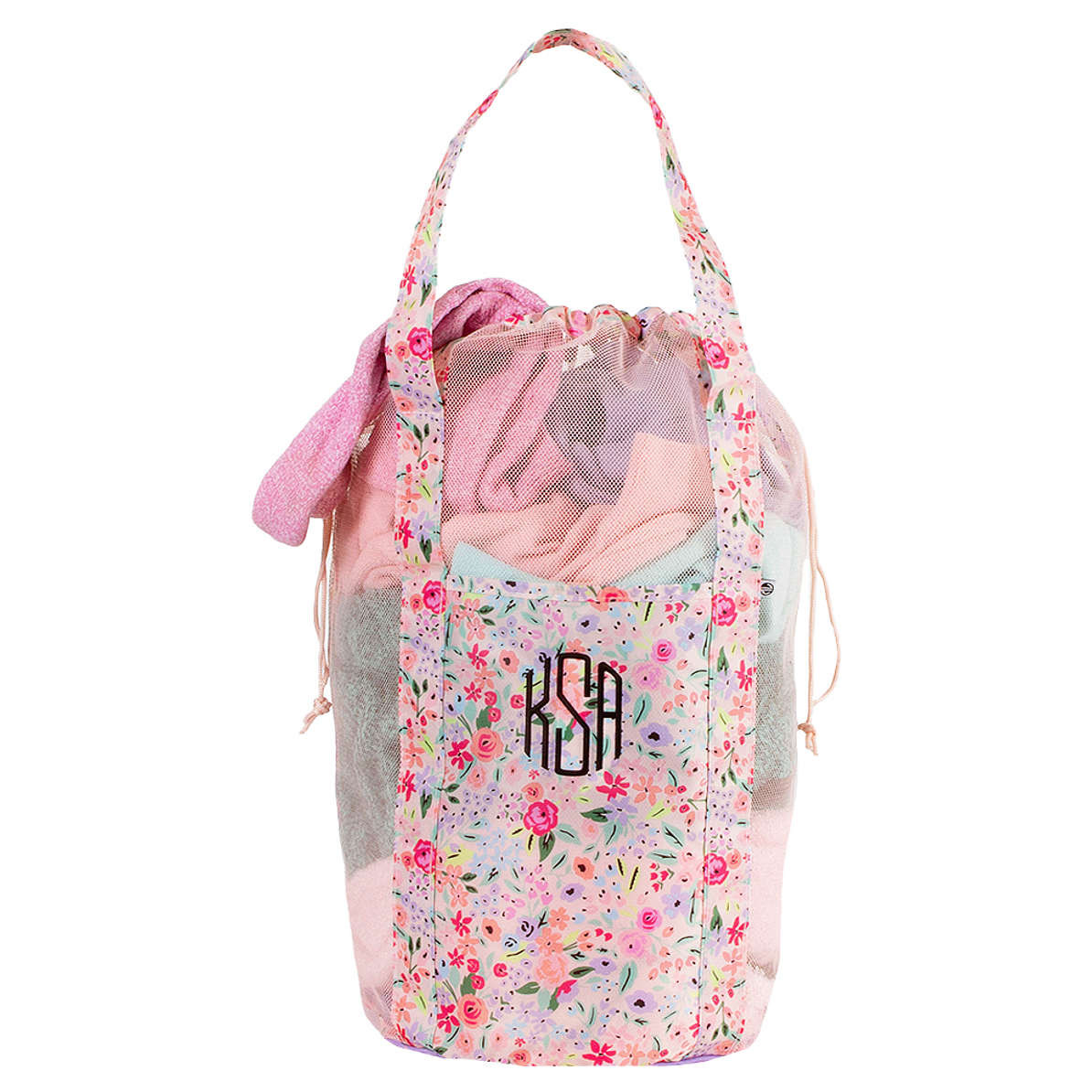 Monogrammed Packable Laundry Bag | Marleylilly