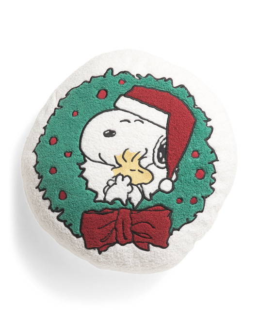 18in Wreath Pillow | TJ Maxx
