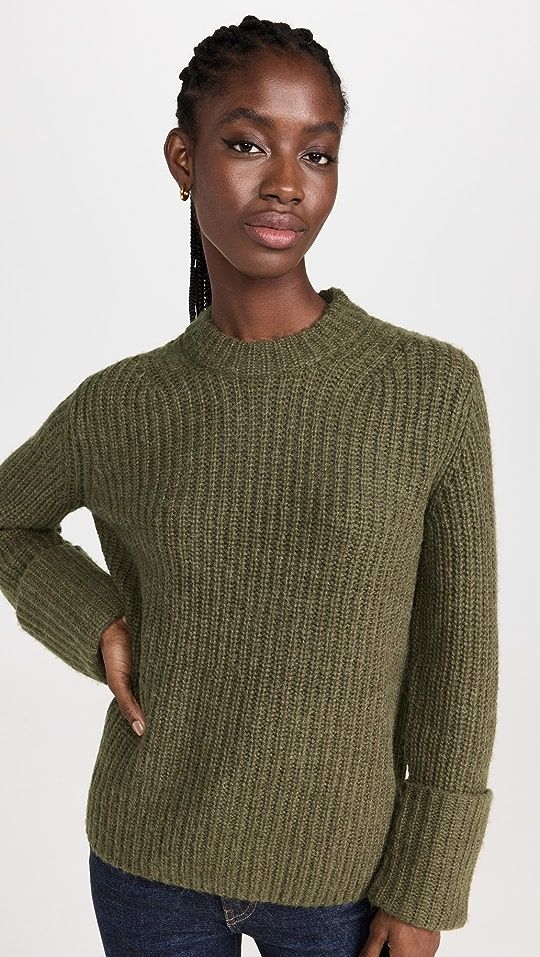 Marl Rib Crew Sweater | Shopbop