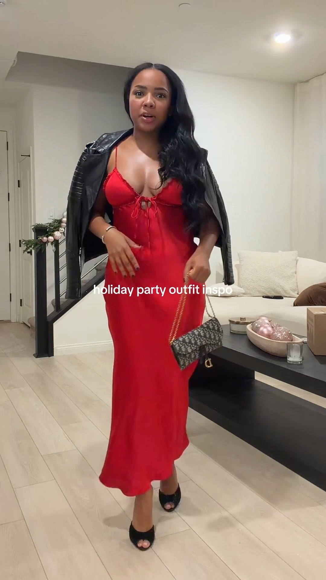 Dress is old Zara! But I’ve linked similar below. The Dillard’s slip is my favorite I have it in every color! 

#LTKootd #LTKHoliday #LTKSeasonal
