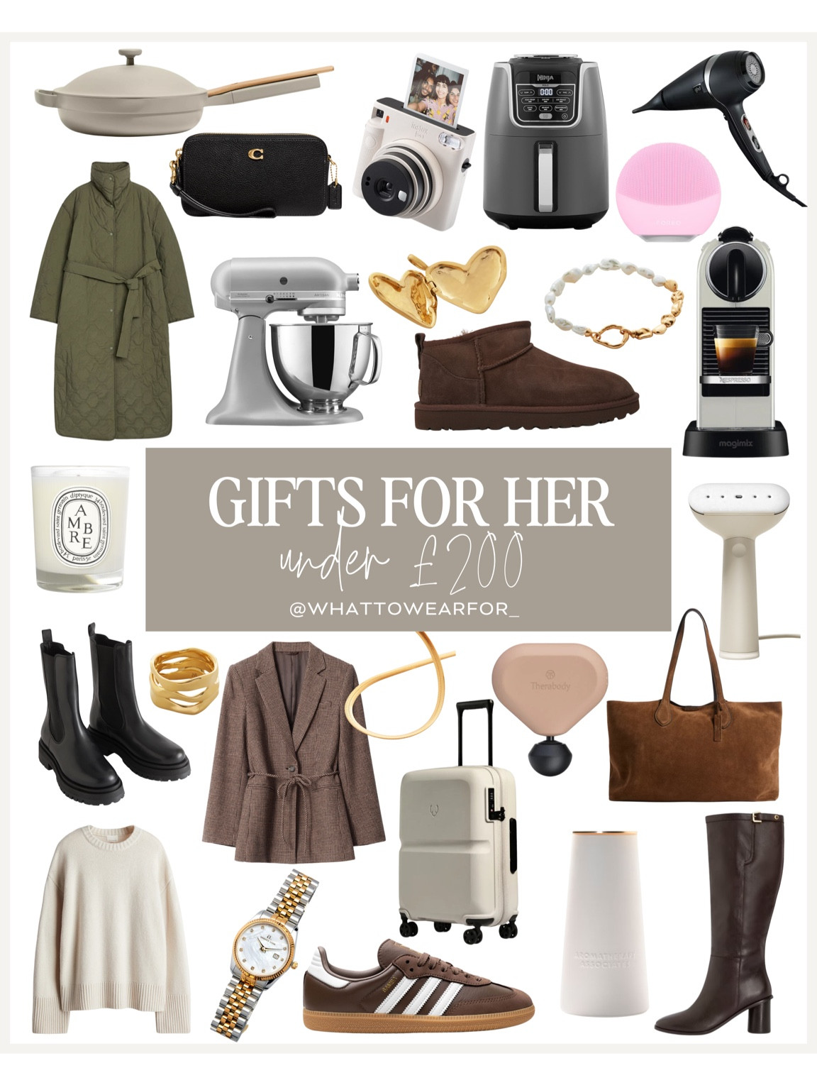 Gift Guide For Her 2024: Under £200 🎄

#LTKluxury #LTKgiftguide #LTKautumn