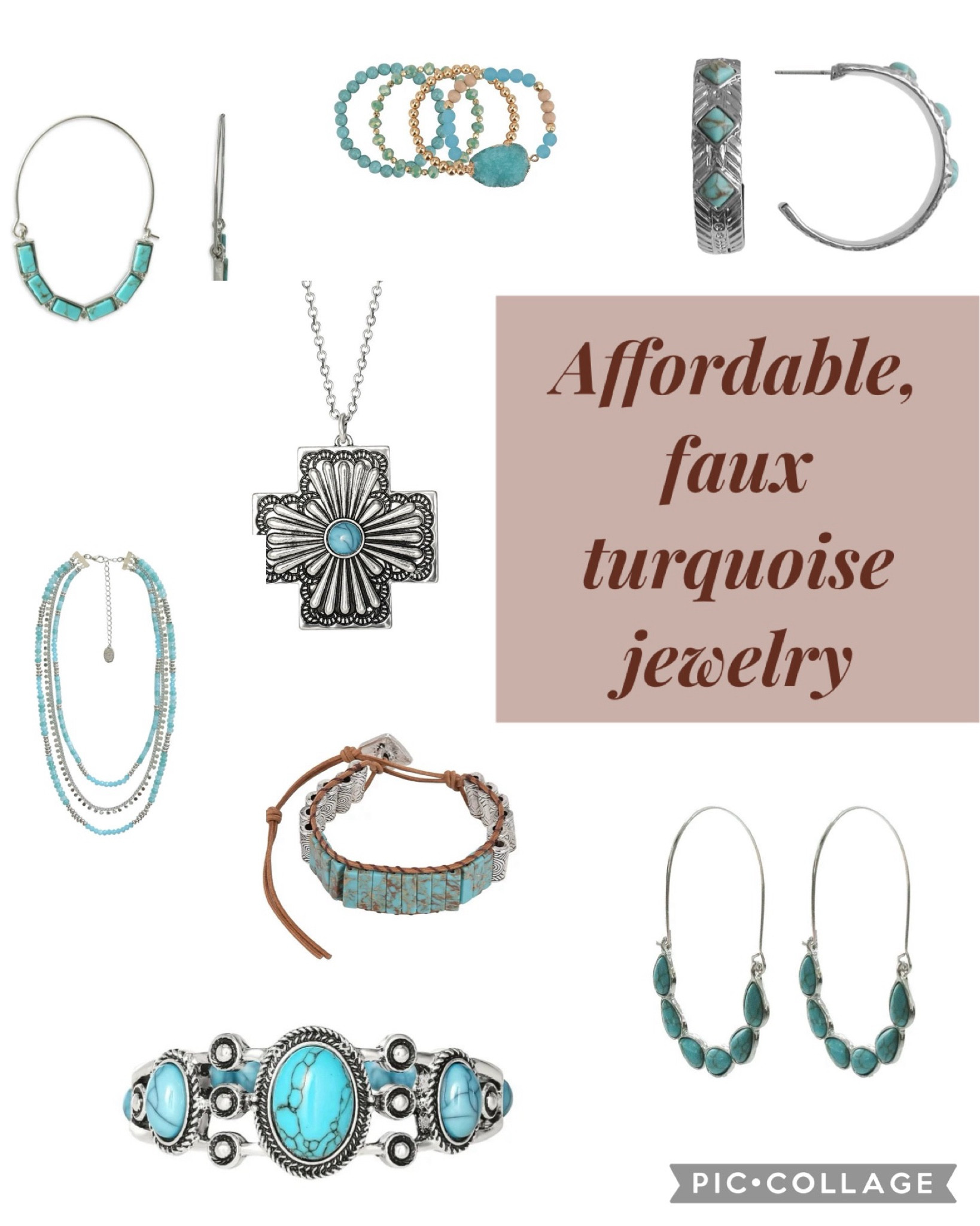 Affordable, faux turquoise jewelry at Walmart! 


Pioneer woman women’s Jewelry earrings necklace bracelet Jessica Simpson 

#LTKGiftGuide #LTKStyleTip #LTKFindsUnder50