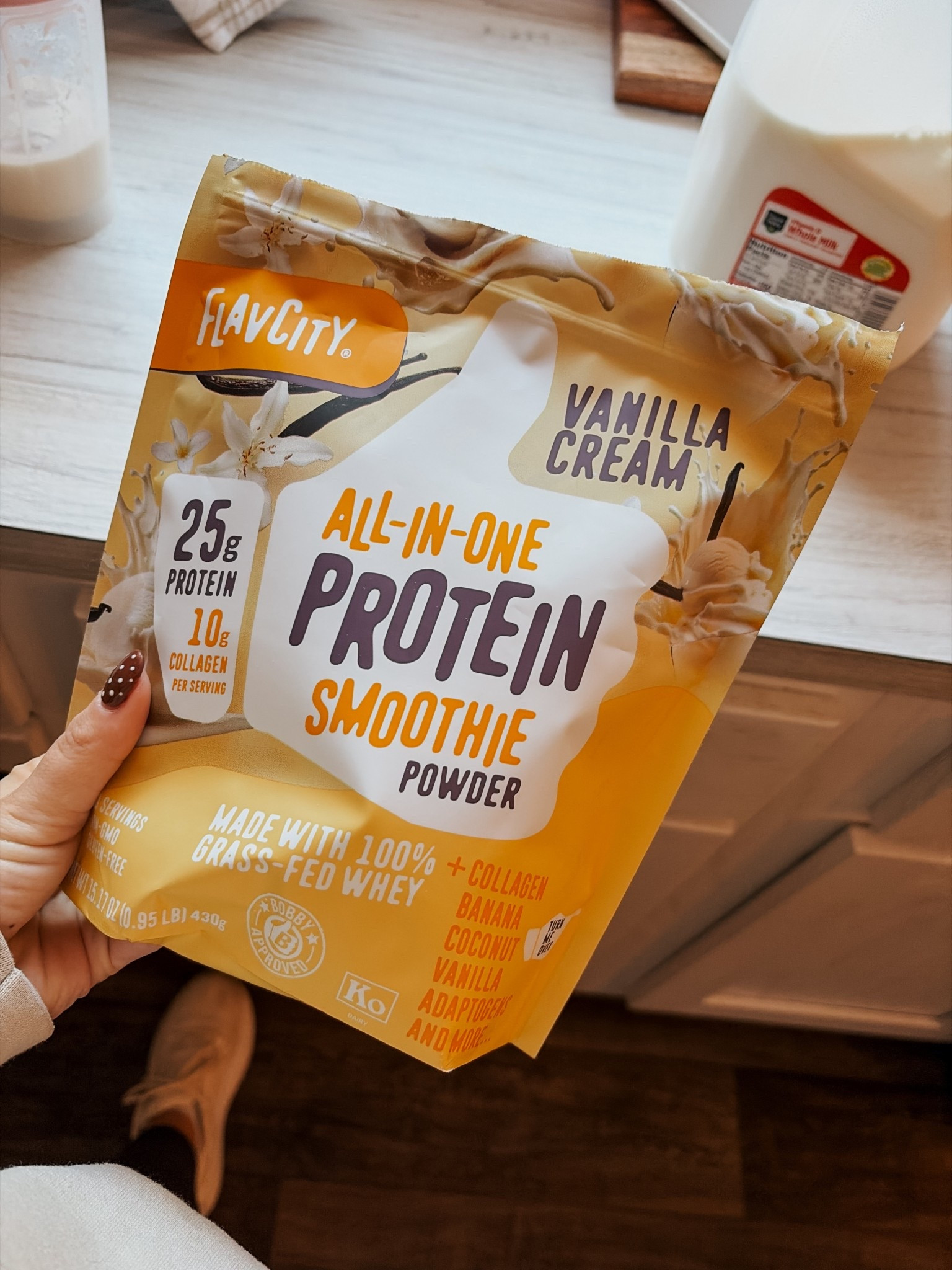 Grass Fed Whey Protein that actually taste amazing 

#LTKFindsUnder50 #LTKdayinmylife #LTKfitnessgoals