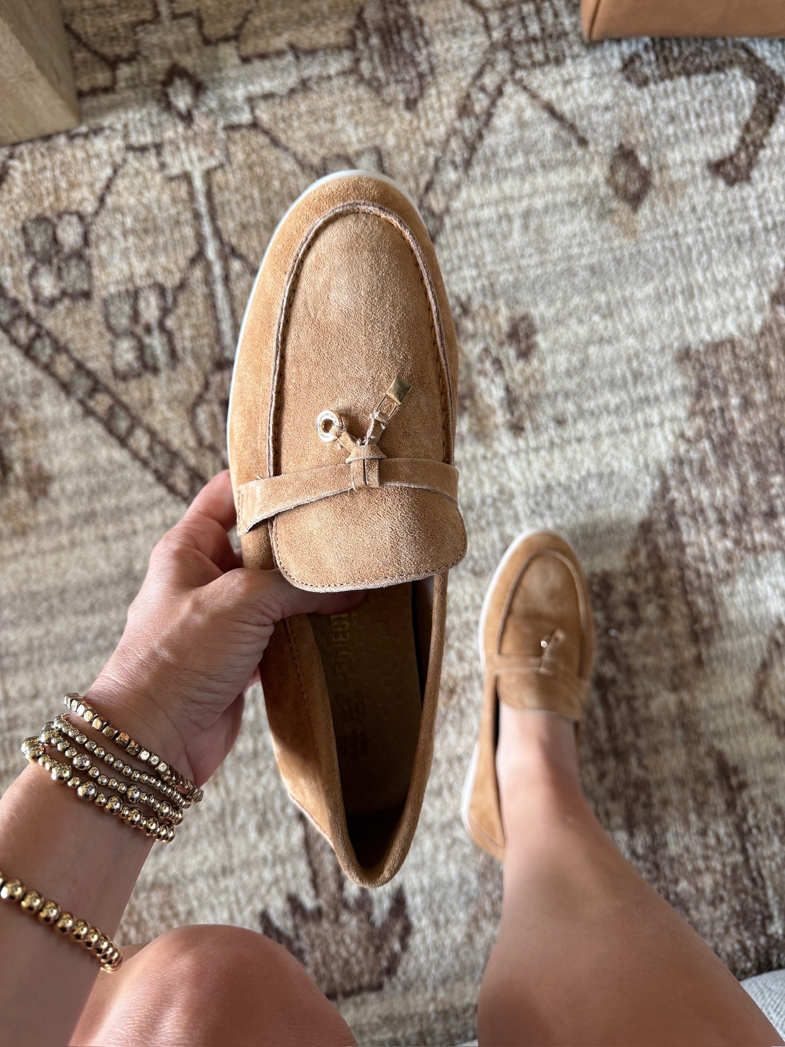Amazon finds that had no business being this good. These suede loafers immediately made the outfit, and the bracelet stack is linked too.

Amazon finds, suede loafers, fall shoes, neutral shoes, loafer outfit, fall fashion, everyday style, Amazon fashion, fall accessories, bracelet stack, affordable style

#LTKootd #LTKgrwm #LTKOver40