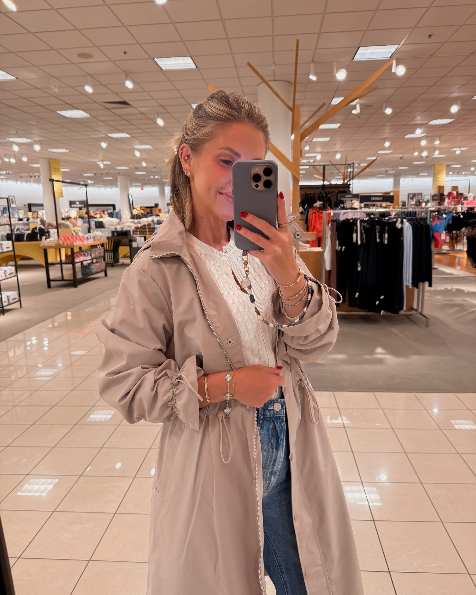 I can’t believe this 3 in 1 trench is still in stock! I did the extra small and it’s one of my favorite finds! XS sweater / 24 jeans

#LTKootd #LTKSaleAlert #LTKPetite