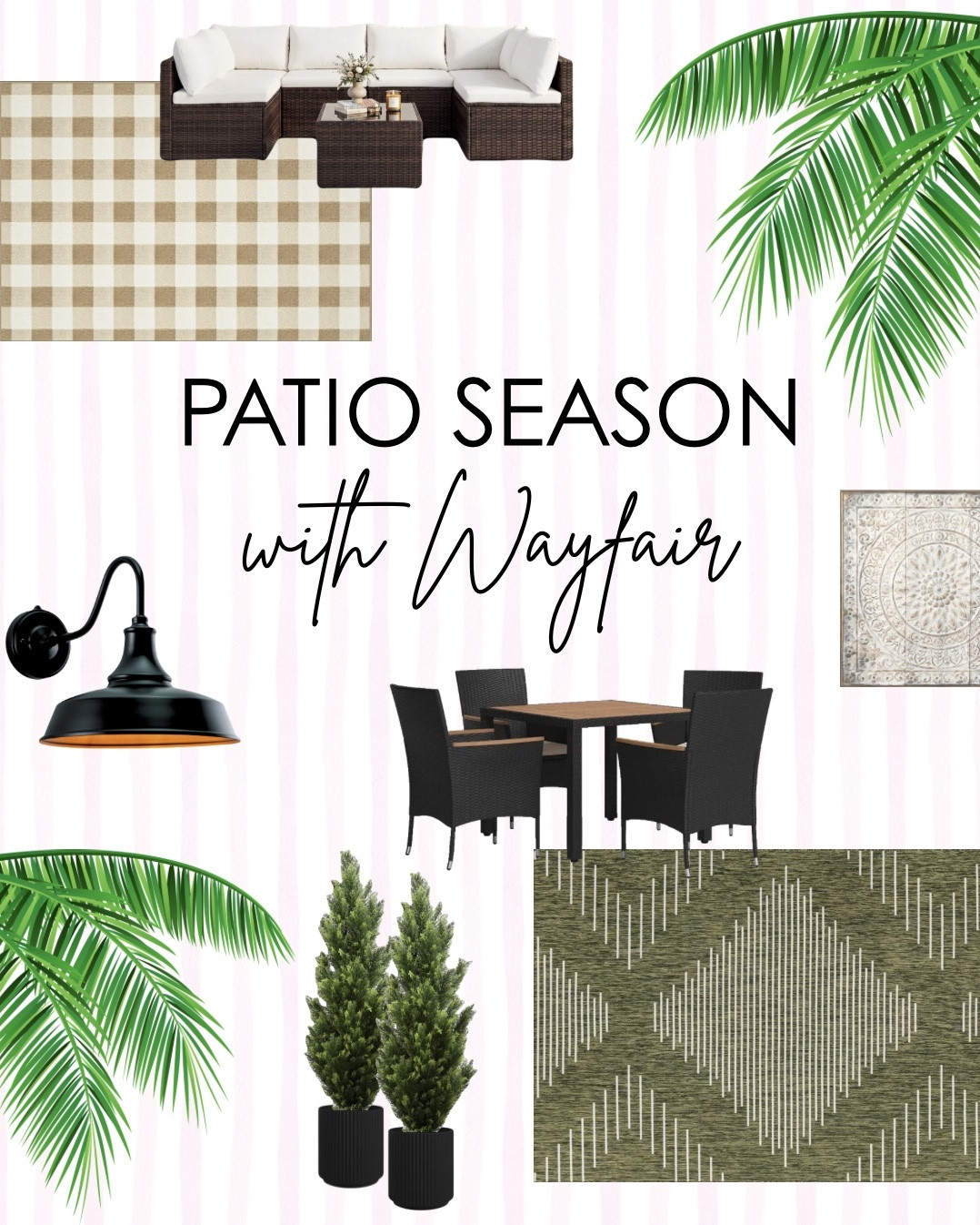 #ad Patio season with @Wayfair 🌴 Shop these patio ideas here with fast, easy shipping! 

#Wayfair #WayfairPartner #WayfairPicks #patiodecor #patiodesign #spring #homedecor #outdoorliving #outdoordecor #outdoorfurniture #patiofurniture #patioseason

#LTKHome