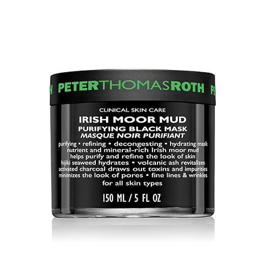 Peter Thomas Roth | Irish Moor Mud Purifying Black Mask | Decongesting Facial Mask, Helps Reduce ... | Amazon (US)