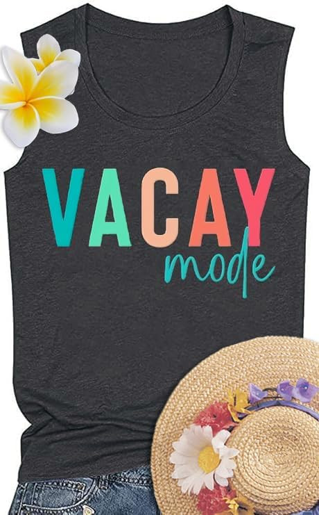 Womens Graphic Tees Funny Sayings Letter Print Casual Top Workout Basic Tunic Shirt | Amazon (US)