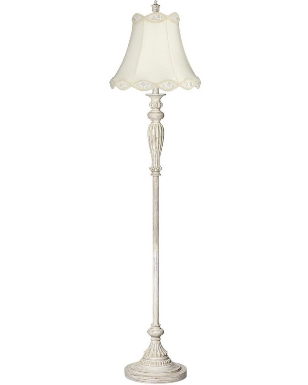 Lighting Vintage Chic Floor Lamp 60” Tall Country Antique White Washed Cream Bell Shade

#LTKGiftGuide #LTKHome #LTKHoliday