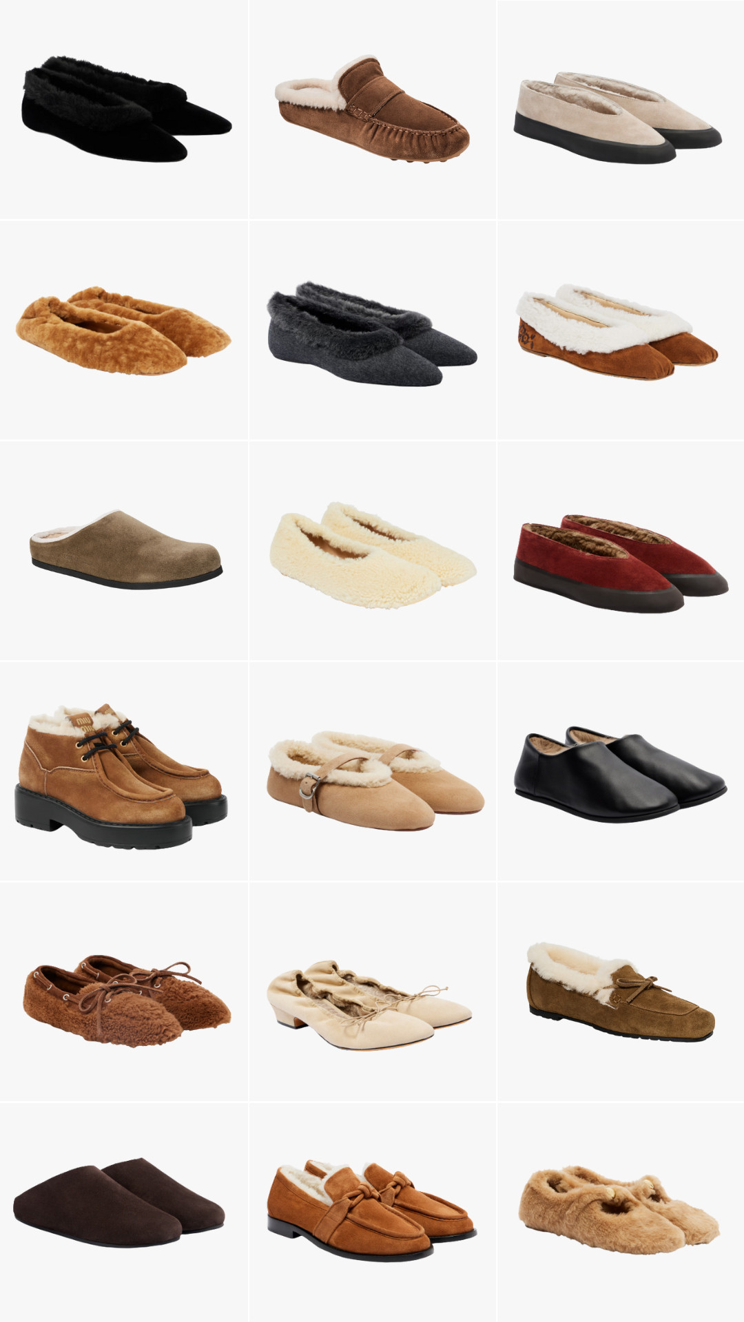 Shearling Shoes Edit 

 