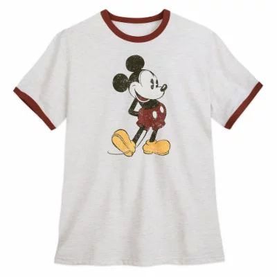 Mickey Mouse Ringer T-Shirt for Men - Official ShopDisney - Size XL | Walmart (US)