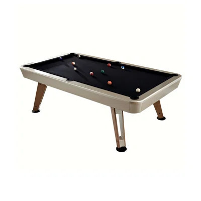 Minimalist Luxury Solid Wood and Marble 9'Pool Table/Dining table | Wayfair North America