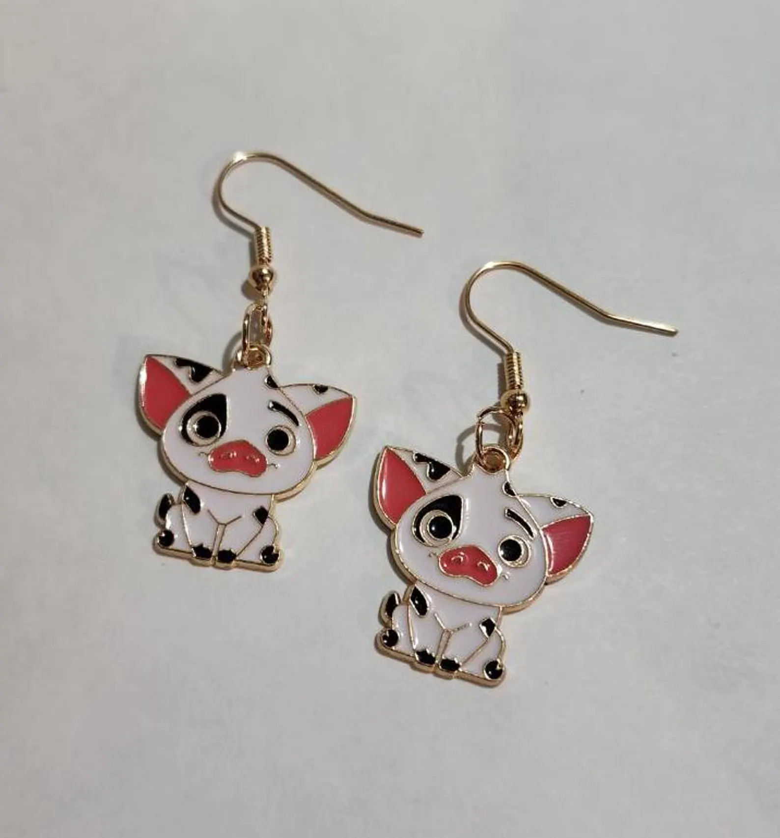 Hei Hei Pig Earrings, Handmade, Nickel Free | Etsy (Global)